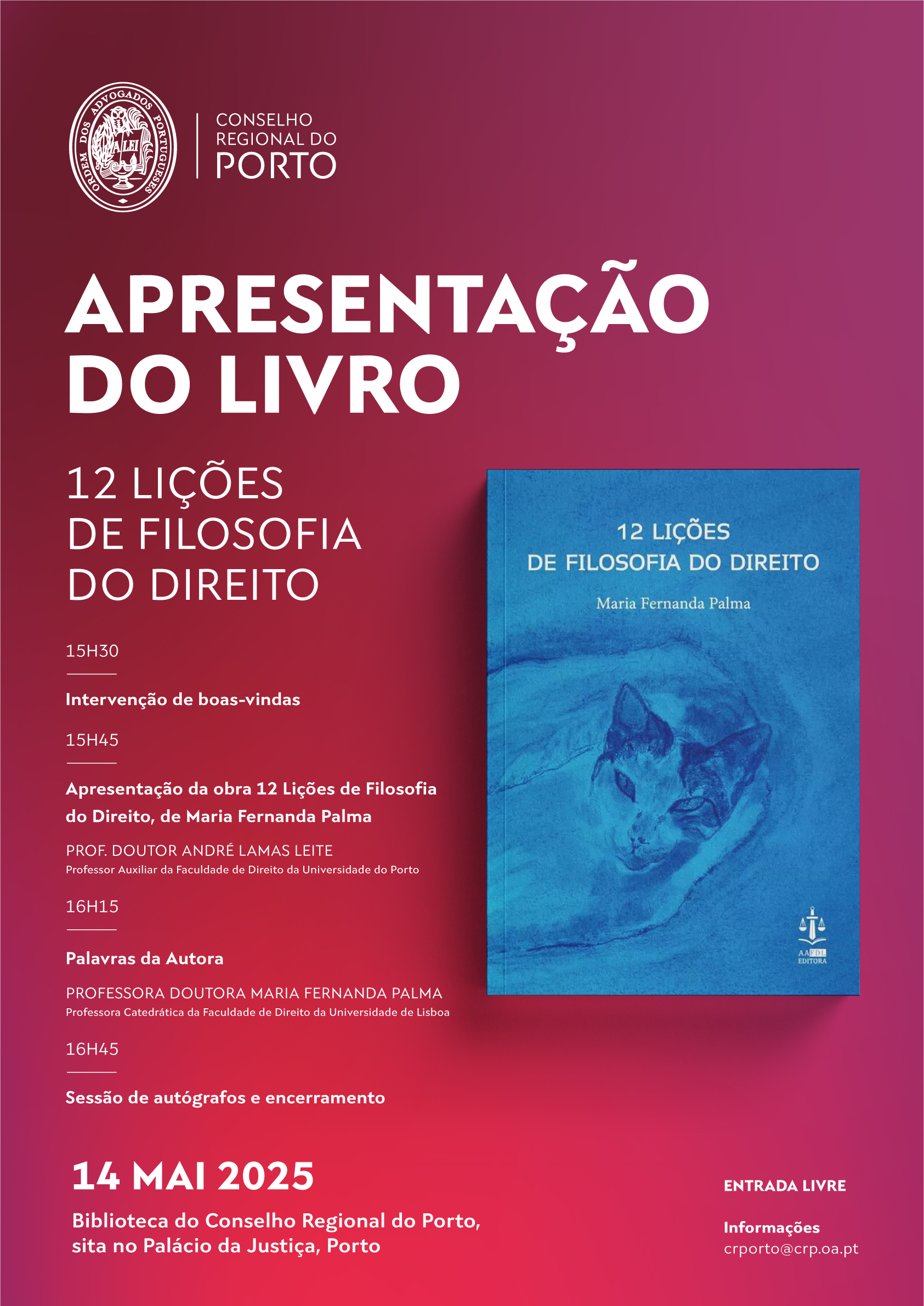 Apresentação do Livro - “12 Lições de Filosofia do Direito”